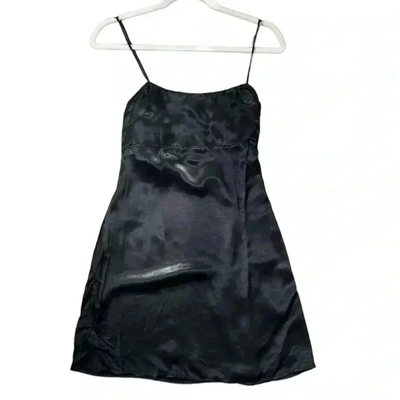 Anthropologie Sleeveless Spaghetti Strap Mini Dress Size 0 - Picture 1 of 6